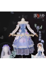 Identity V Gardener Lolita Bride Wedding Dress Cosplay Costume